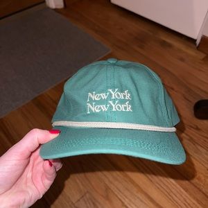 New York green hat
